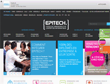 Tablet Screenshot of epitech.fr